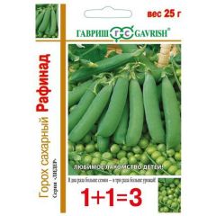 Семена Горох Рафинад серия 1+1 25 г