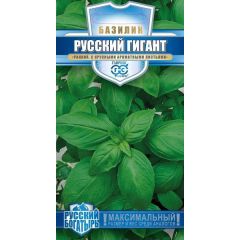 Семена Базилик Русский гигант зеленый 0,1 г
