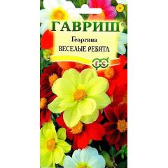Семена Георгина Веселые ребята 0,3 г