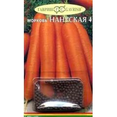 Семена Морковь гранулированная Нантская 4 300 шт