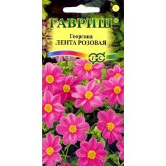 Семена Георгина Лента розовая 0,2 г