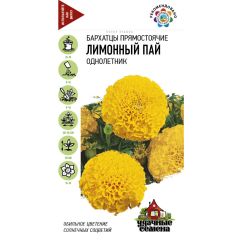 Семена Бархатцы прямостоячие Лимонный пай 0,1 г Удачные семена