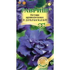 Петуния Даубл Каскад Блу F1 махр. крупноцв. 5 шт. пробирка серия Элитная клумба