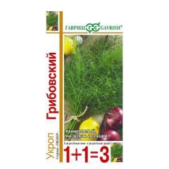 Семена Укроп Грибовский серия 1+1 6 г