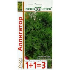 Семена Укроп Аллигатор серия 1+1 4 г