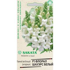 Львиный зев (Антирринум) Флорал Шауэрс белый F1* 7 шт. Саката серия Элитная клумба