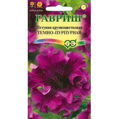 Петуния Темно-пурпурная бахр. 7 шт. пробирка