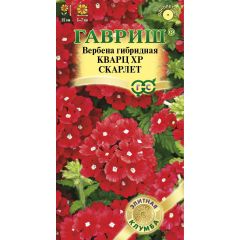 Вербена Кварц XP Скарлет, гибридная* 4 шт. серия Элитная клумба