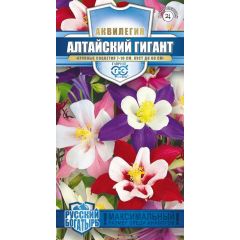 Аквилегия Алтайский гигант, культурная* 0,05 г серия Русский богатырь