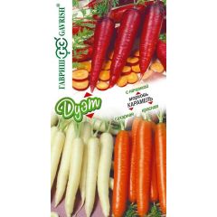 Морковь Карамель (красная,  сахарн.,  с начинкой) 0,1 г авт. серия Дуэт+1