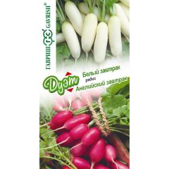 Редис Английский завтрак 2,0 г+Белый завтрак 2,0 г автор. серия Дуэт