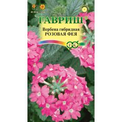 Вербена Розовая фея, гибридная (высокорослая)* 0,05 г