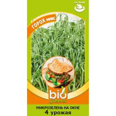Микрозелень Горох микс 10 г серия bio greens