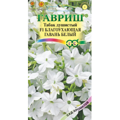 Табак Благоухающая гавань белая F1 душистый  5 шт. пробирка, серия Сад ароматов