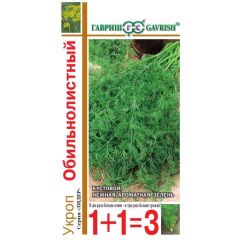 Укроп Обильнолистный  серия 1+1/6,0 г