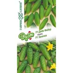 Огурец Дядя Федор F1 10 шт.+Заначка F1 10 шт. серия Дуэт