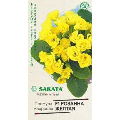 Примула Розанна желтая F1 махровая* 4 шт. Саката серия Эксклюзив