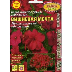 Бальзамин Вишнёвая мечта F1 ампельный 5 шт. Аэлита