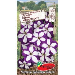 Петуния амп. Лавина Синий звездопад F1 10 шт. Премиумсидс