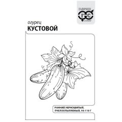 Огурец Кустовой 0,5 г б/п с евроотв.