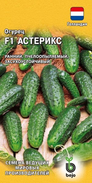 Семена Огурец Астерикс F1 8 шт Голландия