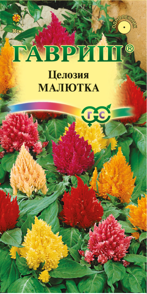 Целозия Малютка, перистая*, смесь 0,01 г