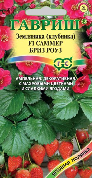 Семена Клубника Саммер Бриз Роуз F1 4 шт.