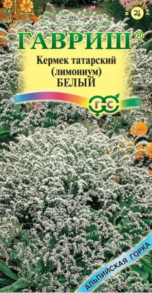 Семена Лимониум Кермек татарский Белый 0,05 г
