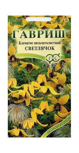 Семена Клематис пильчатолистный Светлячок 0,05 г