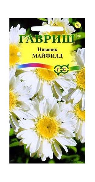 Семена Нивяник Майфилд махровый Ромашка 0,1 г