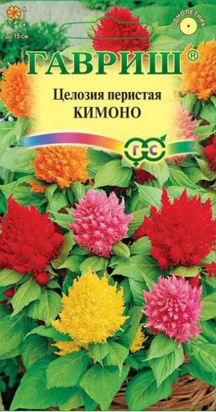 Целозия Кимоно перистая,* смесь 0,01 г