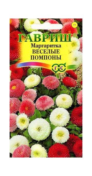 Семена Маргаритка Веселые помпоны 0,02 г