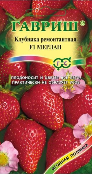Семена Клубника Мерлан F1 5 шт.