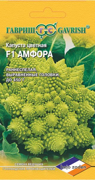 Семена Капуста цветная Амфора 0,2 г Голландия