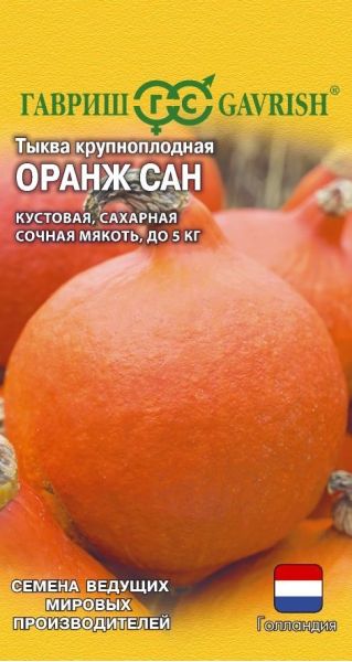 Семена Тыква Оранж Сан 5 шт. Голландия
