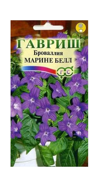 Семена Броваллия Марине Белл 3 шт.