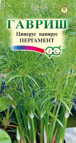 Семена Циперус папирус Пергамент 0,05 г