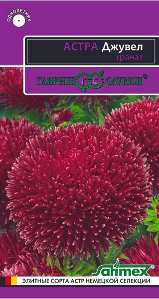 Семена Астра Джувел Гранат 0,05 г