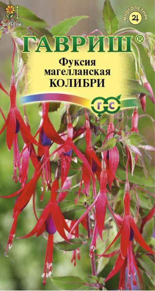 Семена Фуксия Колибри магелланская 10 шт.