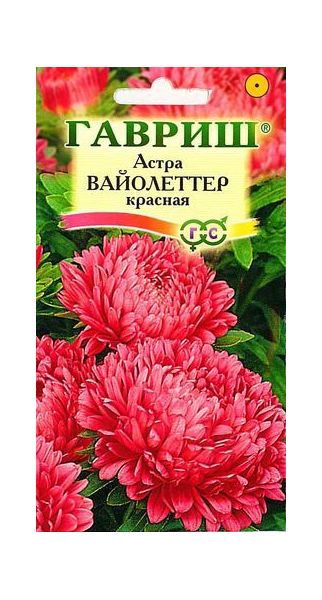 Семена Астра Вайолеттер красная 0,3 г