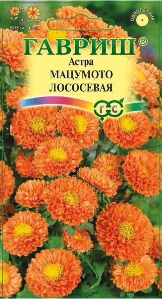 Семена Астра Мацумото лососевая 0,3 г