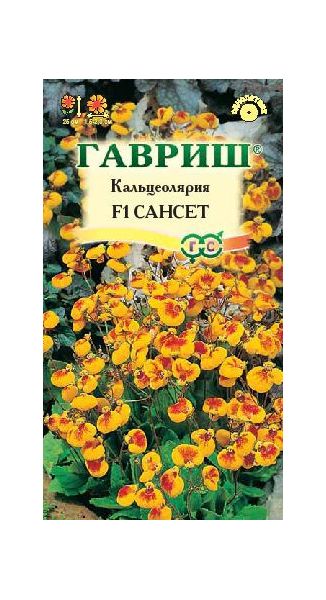 Кальцеолярия Сансет* F1 10 шт.