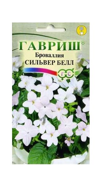 Семена Броваллия Сильвер Белл 3 шт.