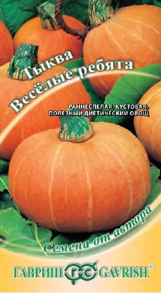Семена Тыква Веселые ребята 1 г