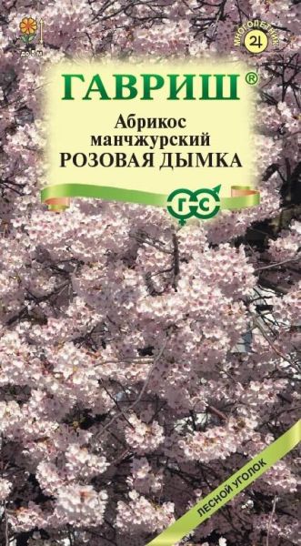 Семена Абрикос манчжурский Розовая дымка 3 шт.