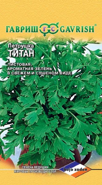 Семена Петрушка листовая Титан 0,5 г Голландия