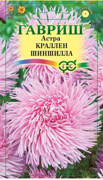 Семена Астра Краллен Шиншилла 0,3 г
