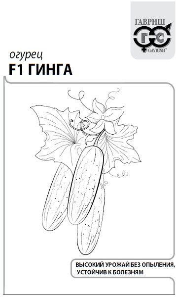 Семена Огурец Гинга F1 0,3 г б/п с евроотв.