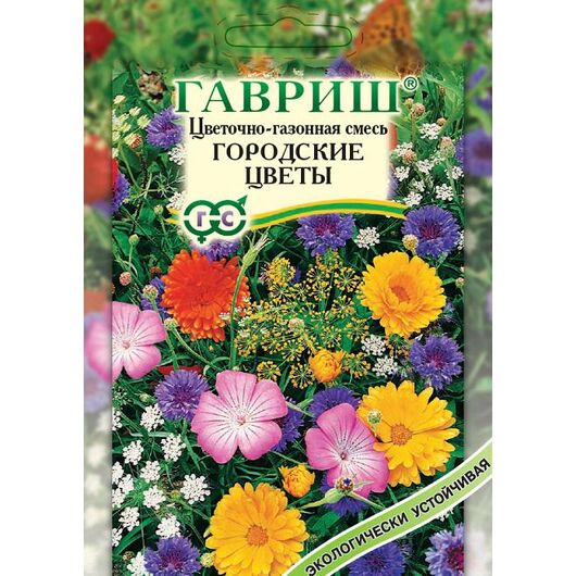 Цветочный газон Городские цветы, больш. пак. 30,0 г