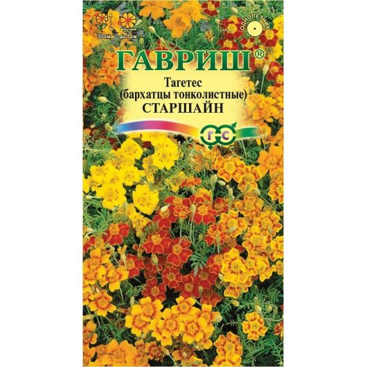 Бархатцы тонколист. Старшайн, смесь (Тагетес) 0,05 г